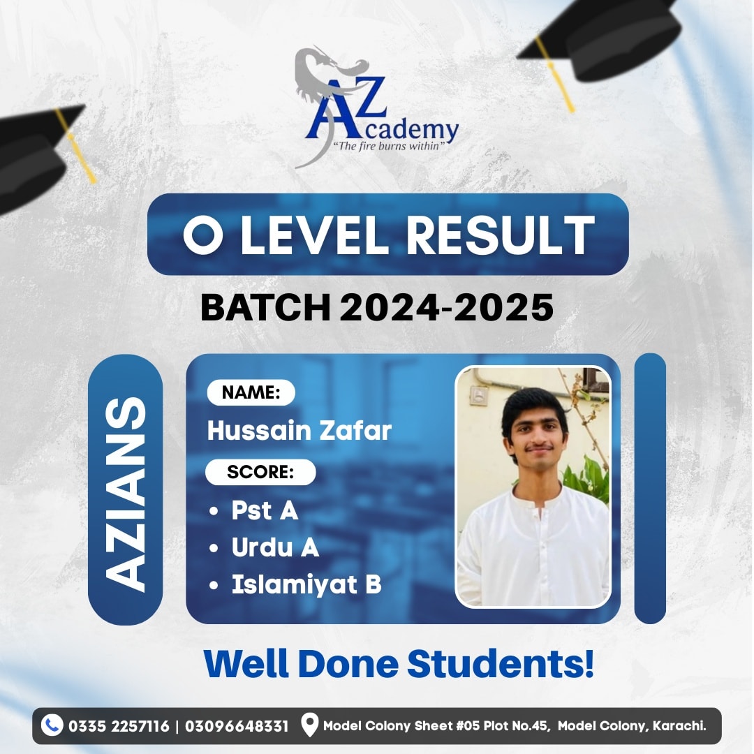 AZ Students Academy result 3